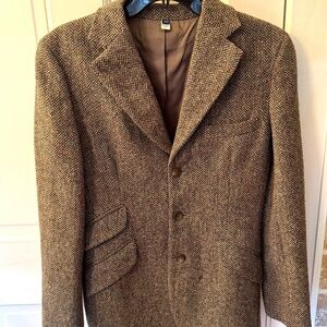 Beautiful Ralph Lauren Wool Chevron Jacket, size 10.